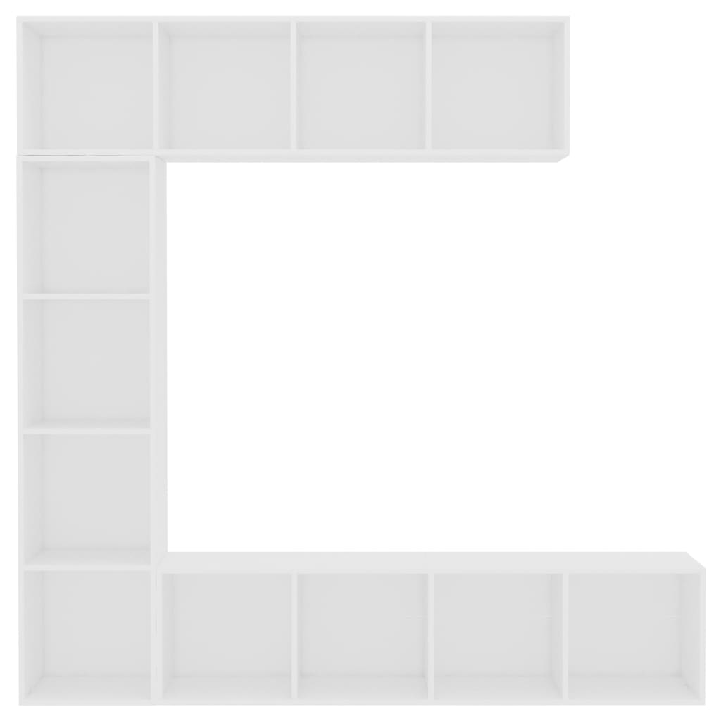Ensemble De Bibliothèque/Meuble Tv 3 Pcs 180X30X180 Cm