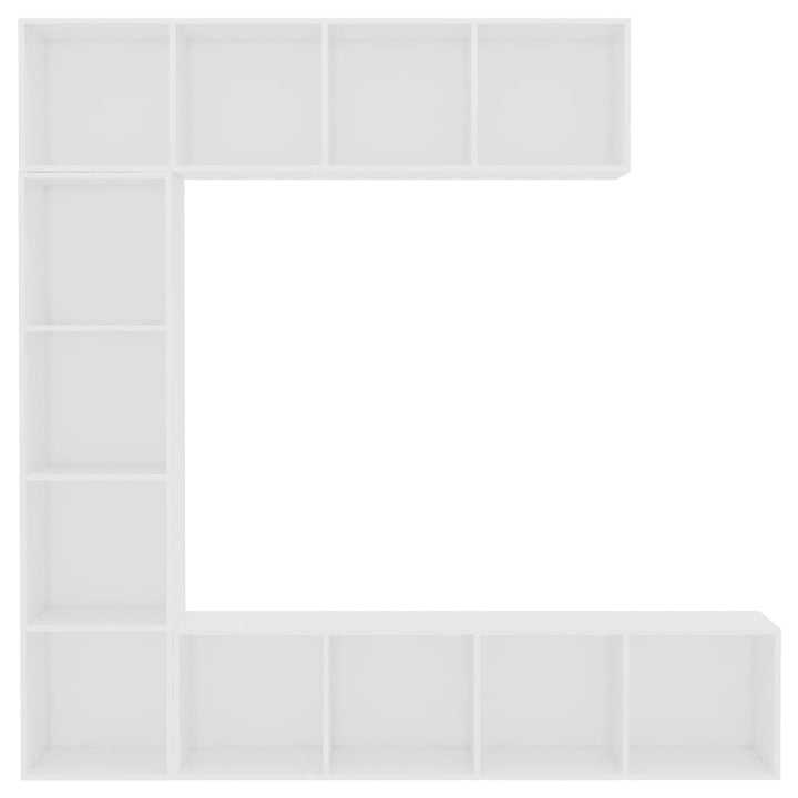 Ensemble De Bibliothèque/Meuble Tv 3 Pcs 180X30X180 Cm