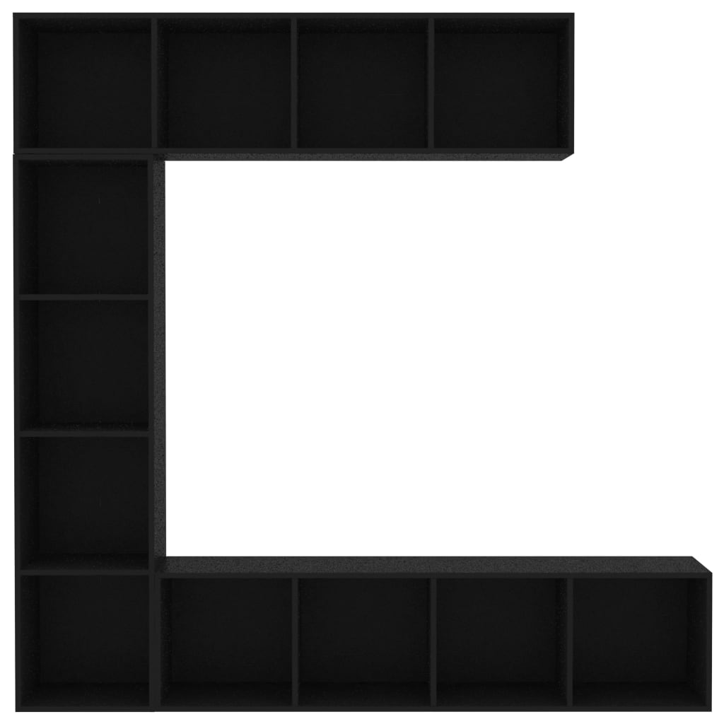 Ensemble De Bibliothèque/Meuble Tv 3 Pcs 180X30X180 Cm