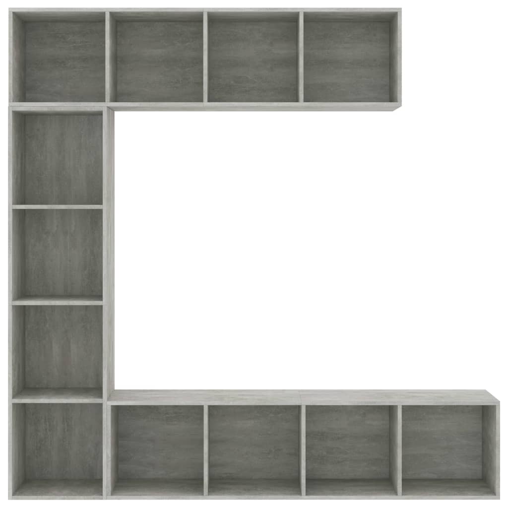 Jeu De Bibliothèque/Meuble Tv 3 Pcs 180X30X180 Cm