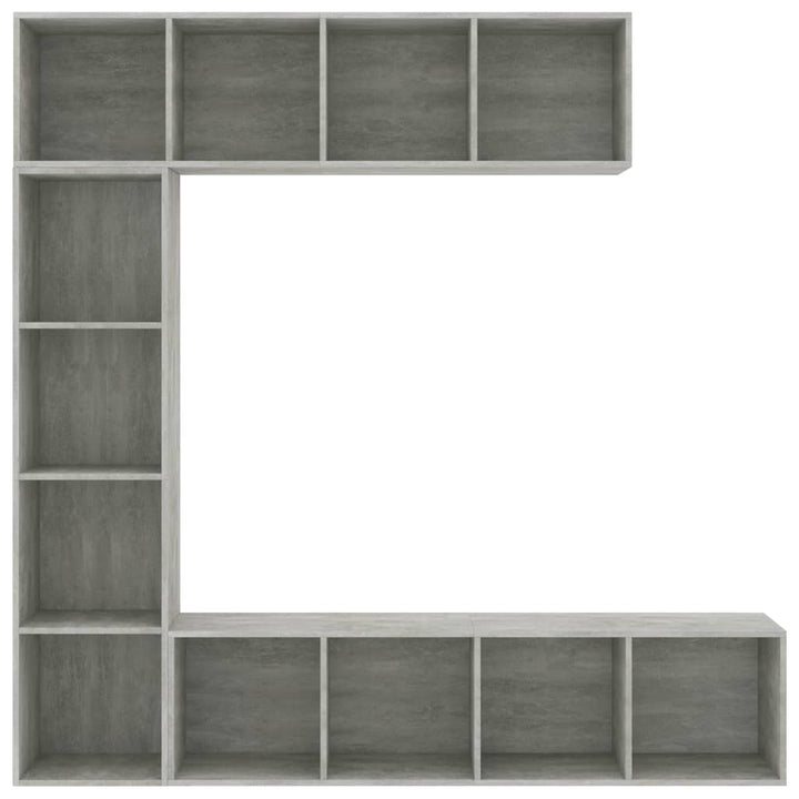 Jeu De Bibliothèque/Meuble Tv 3 Pcs 180X30X180 Cm
