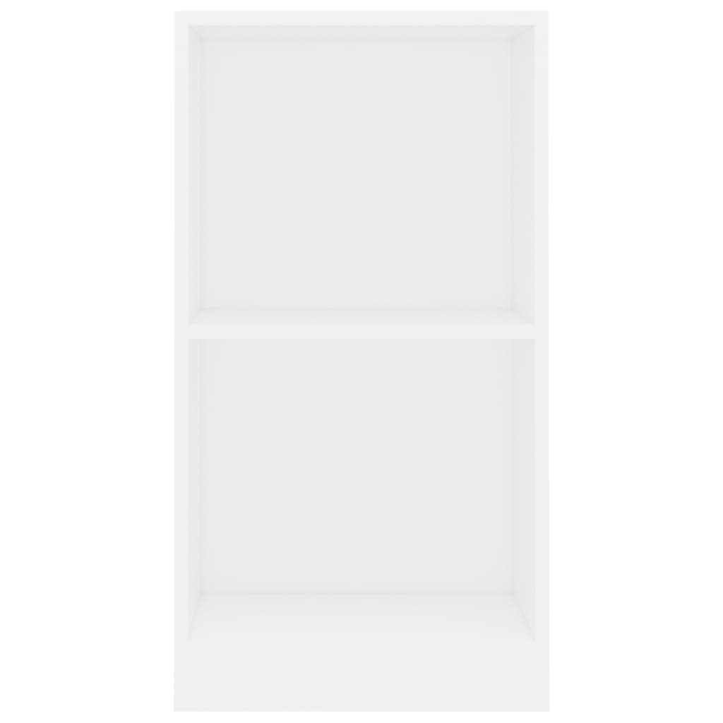 Bibliothèque 40X24X Bois D'ingénierie Blanc