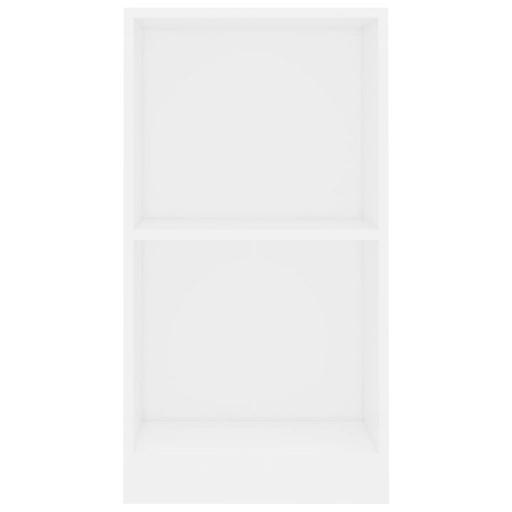 Bibliothèque 40X24X Bois D'ingénierie Blanc