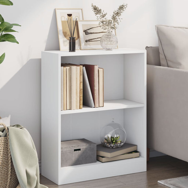 Bibliothèque 40X24X Bois D'ingénierie Blanc