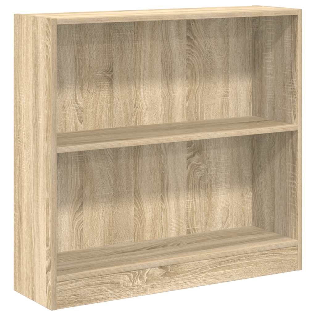 Bibliothèque 80X24X Bois D'ingénierie Chêne Sonoma
