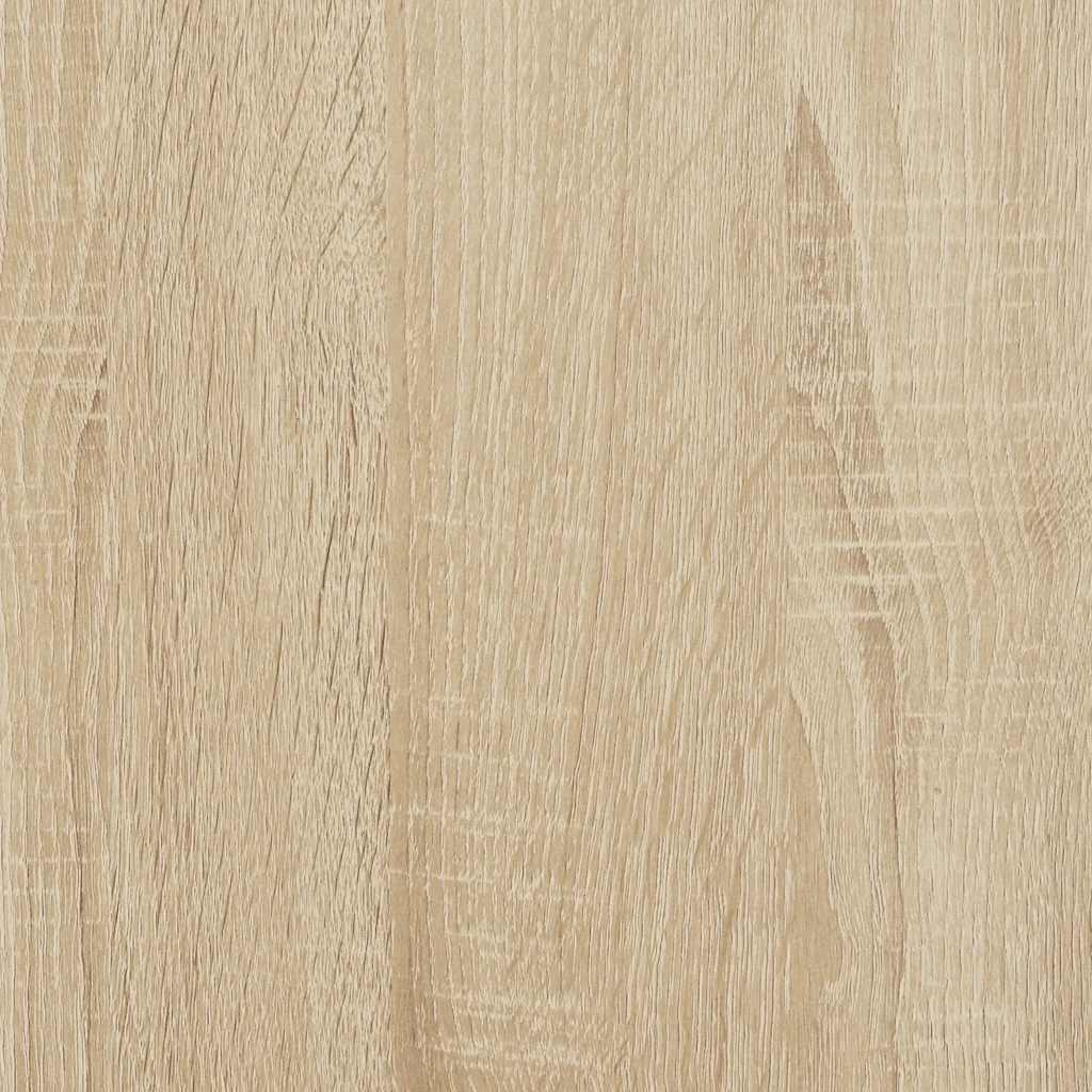Bibliothèque 80X24X Bois D'ingénierie Chêne Sonoma