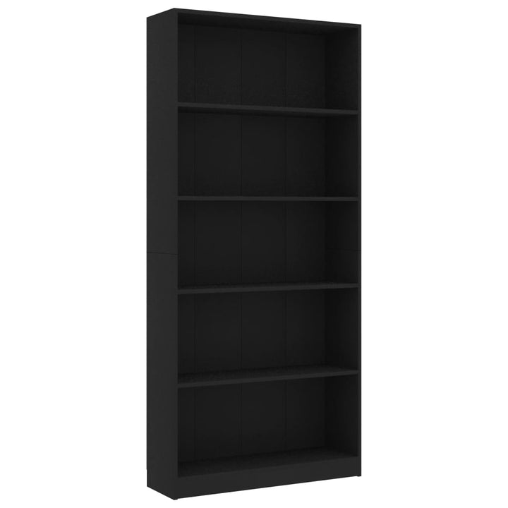 Bibliothèque À 5 Niveaux Bois D’ingénierie