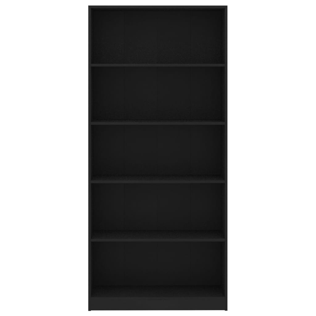 Bibliothèque À 5 Niveaux Bois D’ingénierie