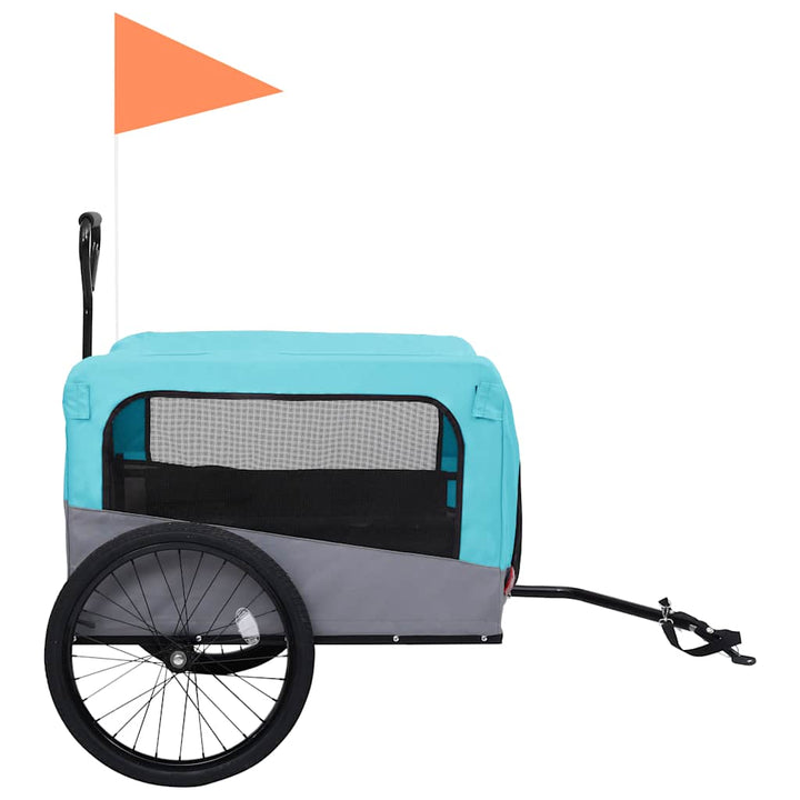Remorque De Vélo Pour Chiens Et Poussette 2-En-1