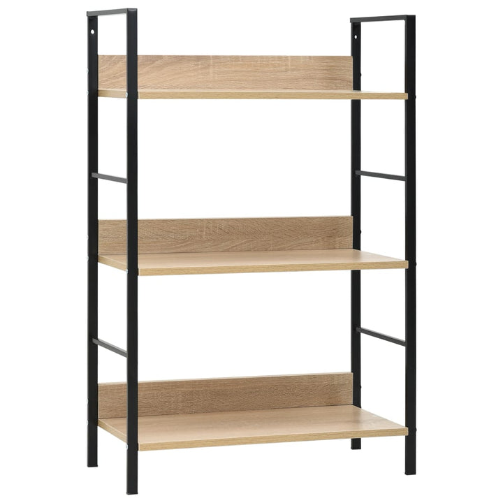 Bibliothèque À 5 Niveaux Noir 60X27,6X158,5Cm Bois D'ingénierie