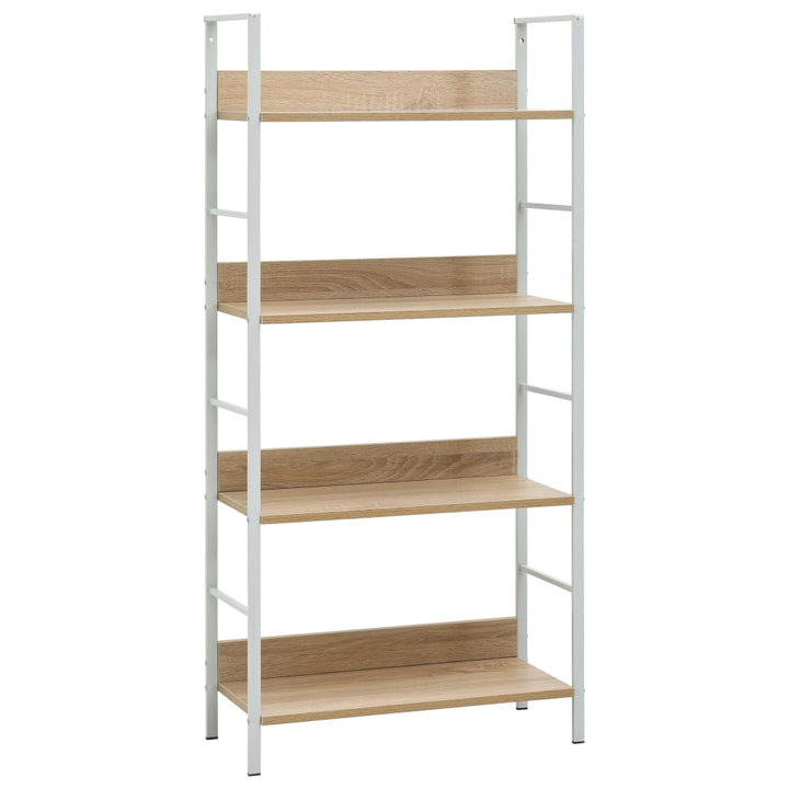 Bibliothèque À 5 Niveaux Noir 60X27,6X158,5Cm Bois D'ingénierie