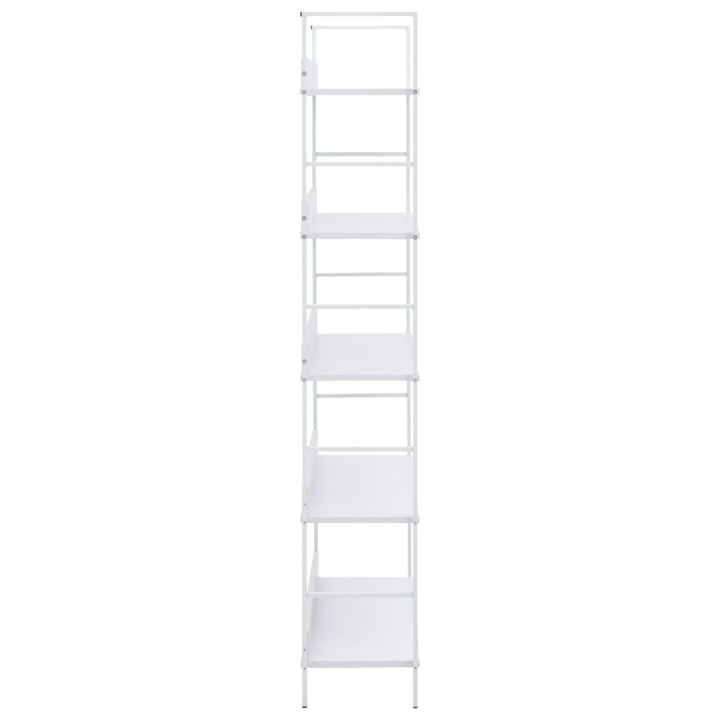 Bibliothèque À 5 Niveaux Noir 60X27,6X158,5Cm Bois D'ingénierie