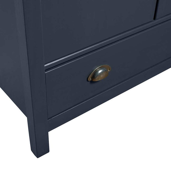 Garde-Robe À 3 Portes Hill 127X50X170 Cm Pin Solide