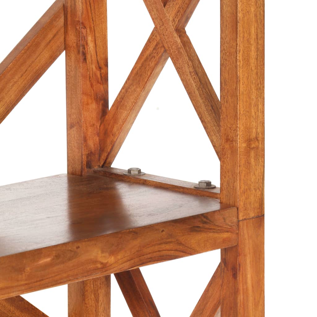Bibliothèque 60X30X Bois Massif D'acacia Et Finition Miel