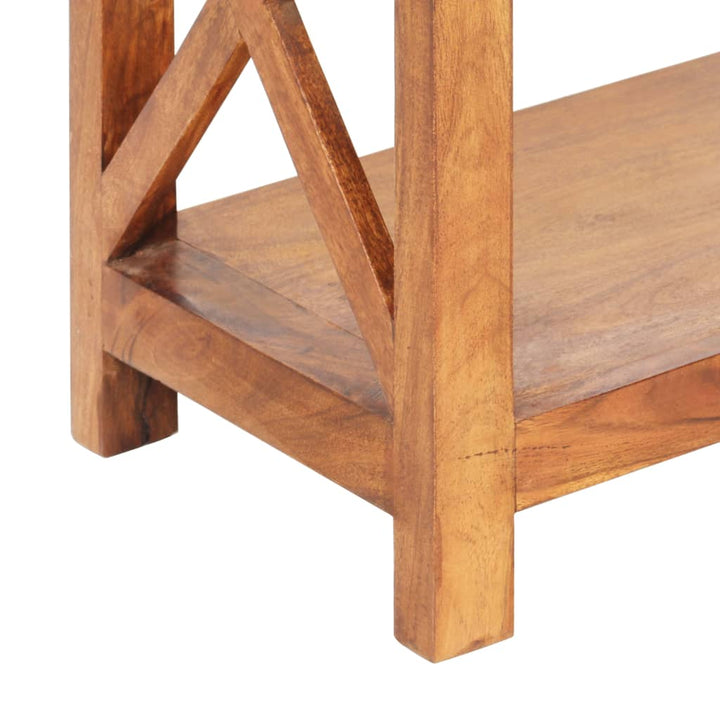 Bibliothèque 60X30X Bois Massif D'acacia Et Finition Miel