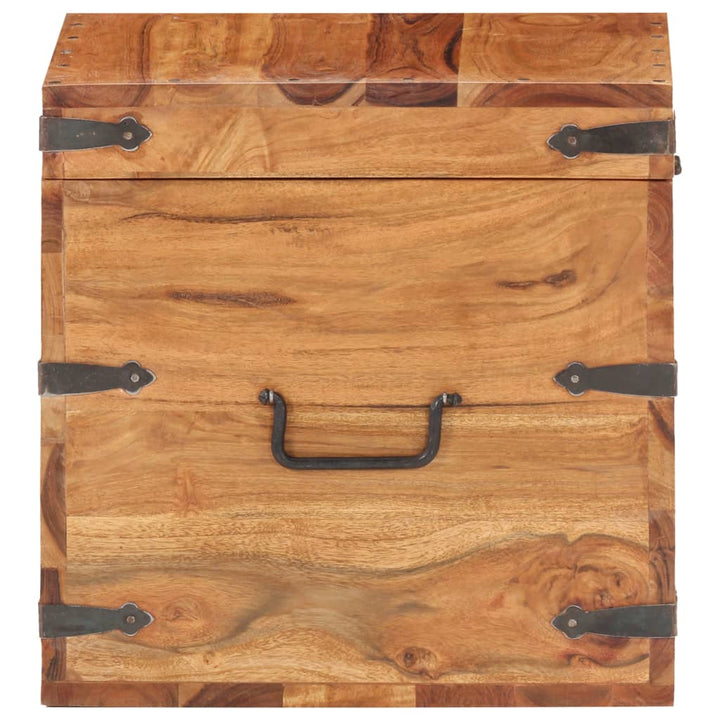 Coffre 40X40X Bois D'acacia Solide