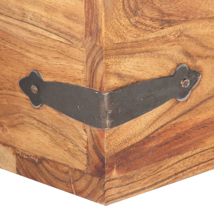 Coffre 40X40X Bois D'acacia Solide