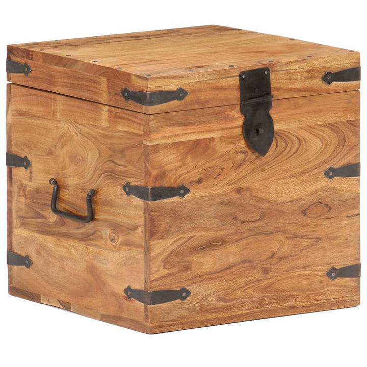 Coffre 40X40X Bois D'acacia Solide