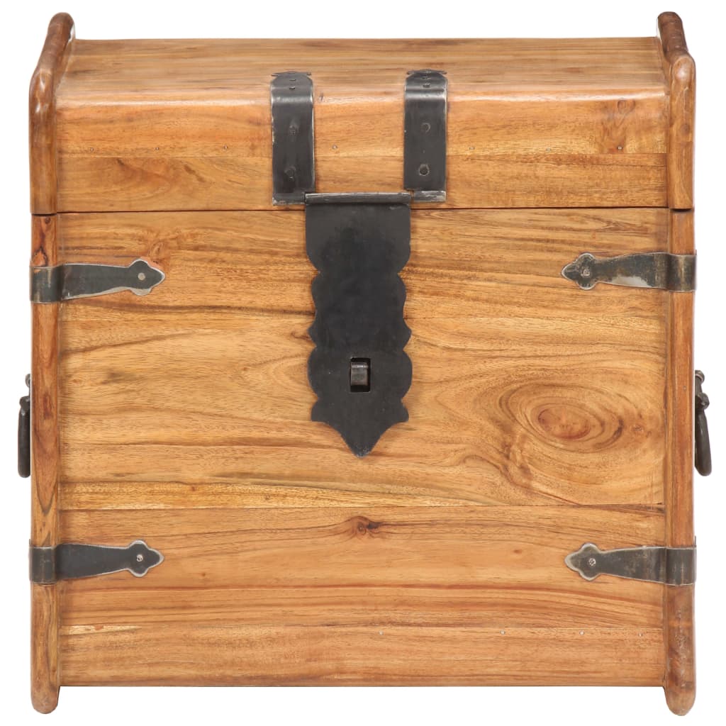 Coffre 40X40X Bois D'acacia Solide