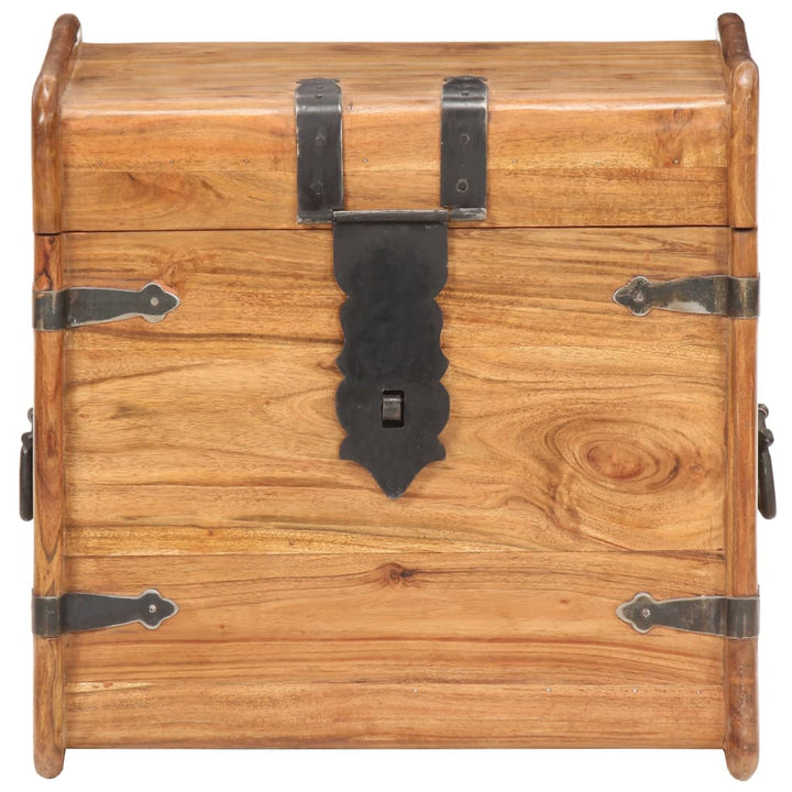 Coffre 40X40X Bois D'acacia Solide