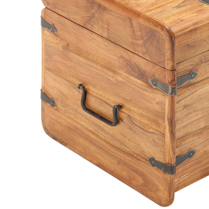 Coffre 40X40X Bois D'acacia Solide