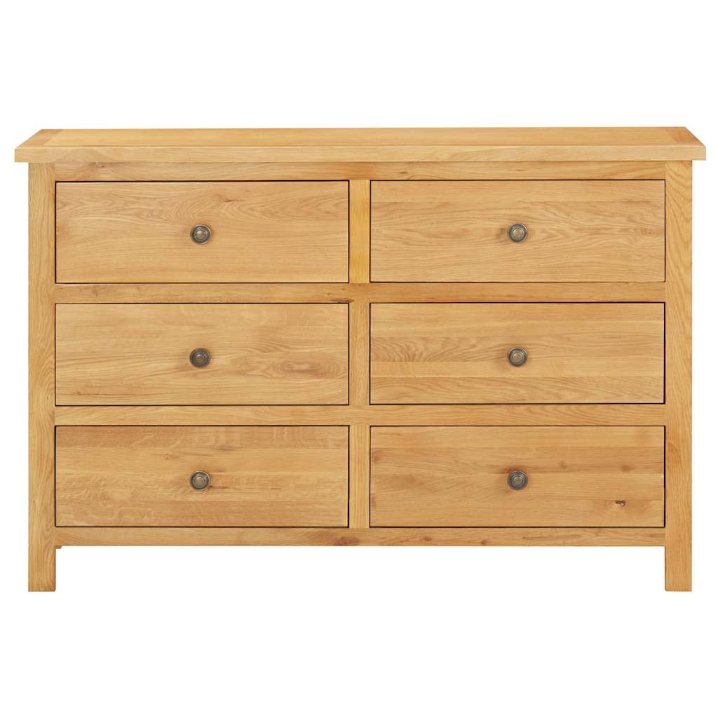 Commode 105X33,5X73 Cm Bois De Chêne Massif