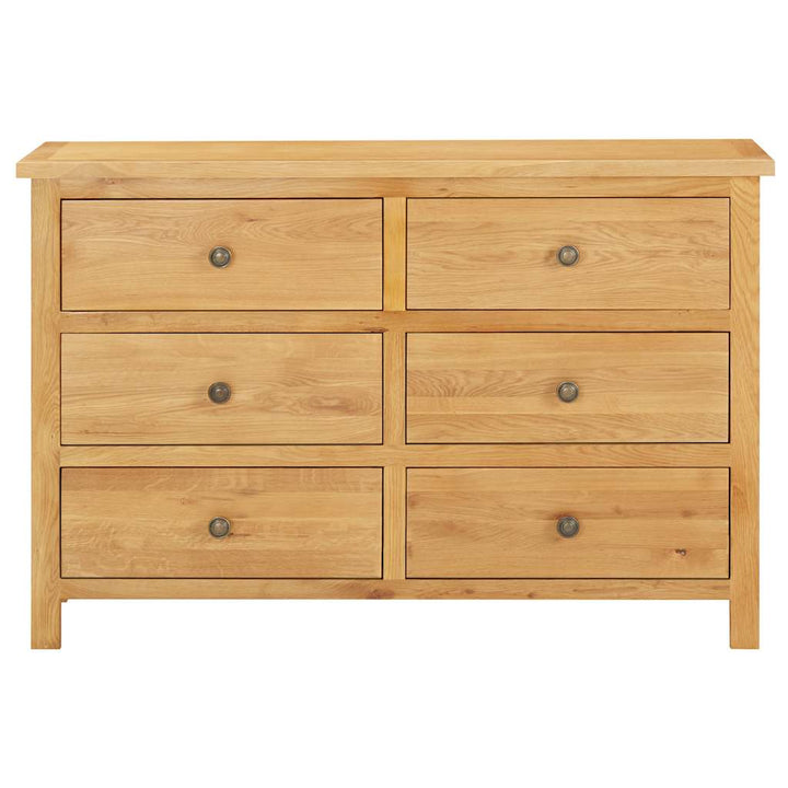 Commode 105X33,5X73 Cm Bois De Chêne Massif