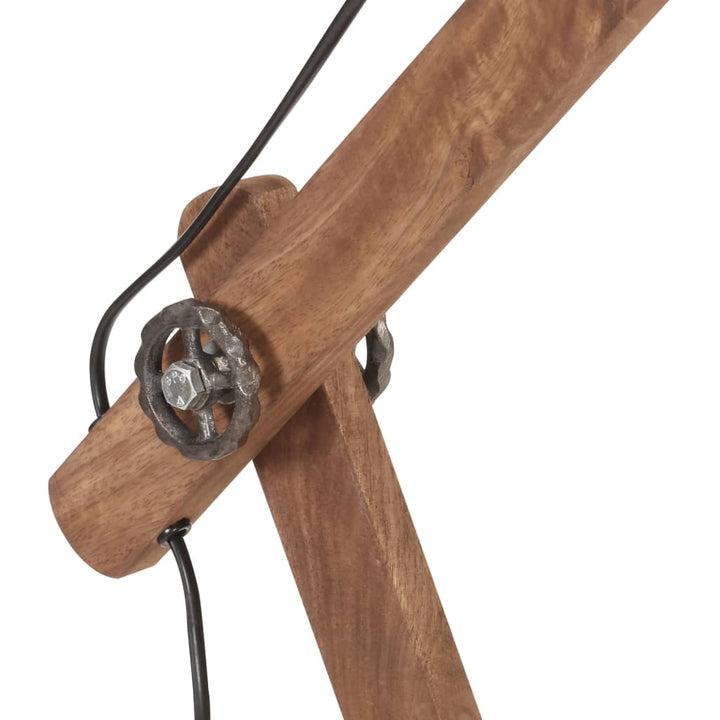 Lampe De Bureau Industrielle Laiton Rond 58X18X90 Cm E27 Crème