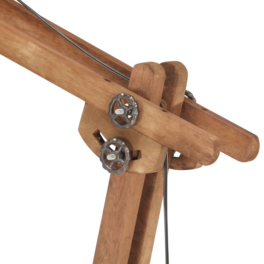 Lampadaire Bois De Manguier Massif E27