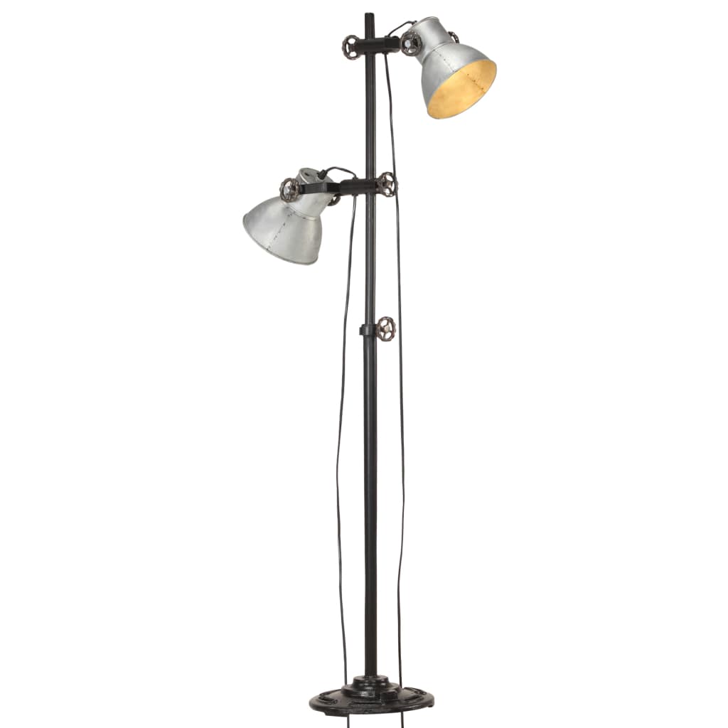 Lampadaire Avec 2 Abat-Jour E27 Fonte
