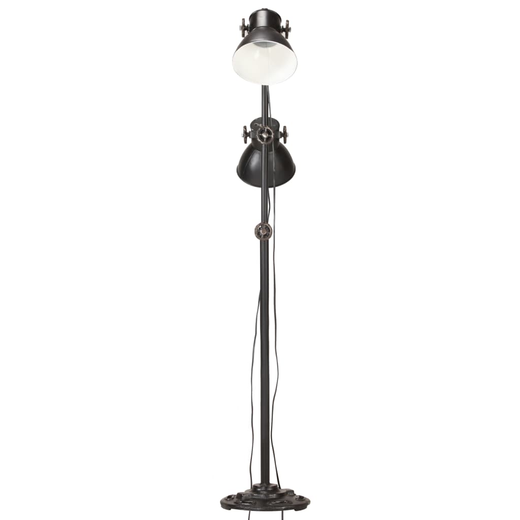 Lampadaire Avec 2 Abat-Jour E27 Fonte
