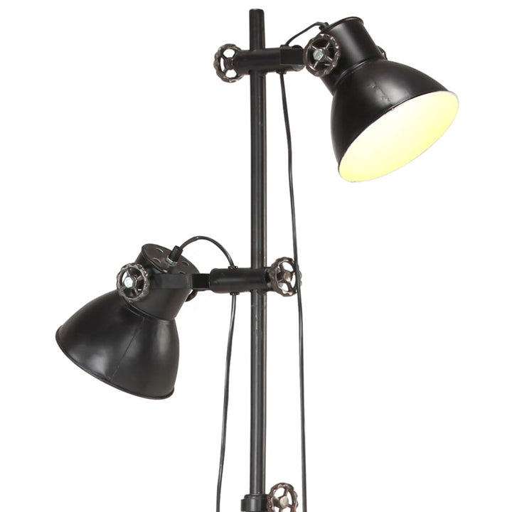 Lampadaire Avec 2 Abat-Jour E27 Fonte