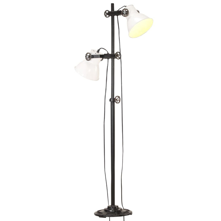 Lampadaire Avec 2 Abat-Jour E27 Fonte