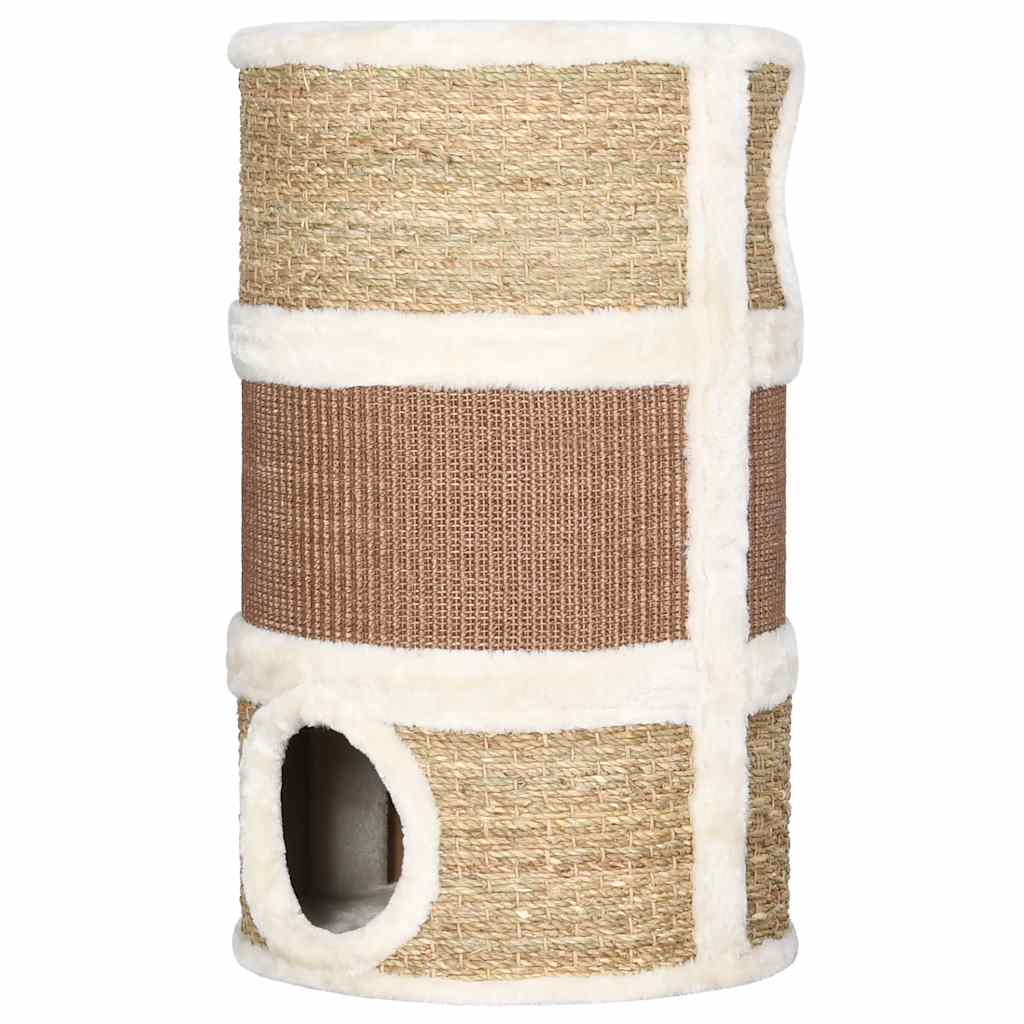Tonneau À Gratter Pour Chats 60 Cm Herbiers Marins