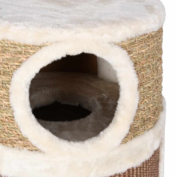 Tonneau À Gratter Pour Chats 60 Cm Herbiers Marins