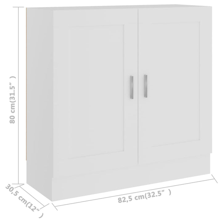Bibliothèque 82,5X30,5X Bois D'ingénierie