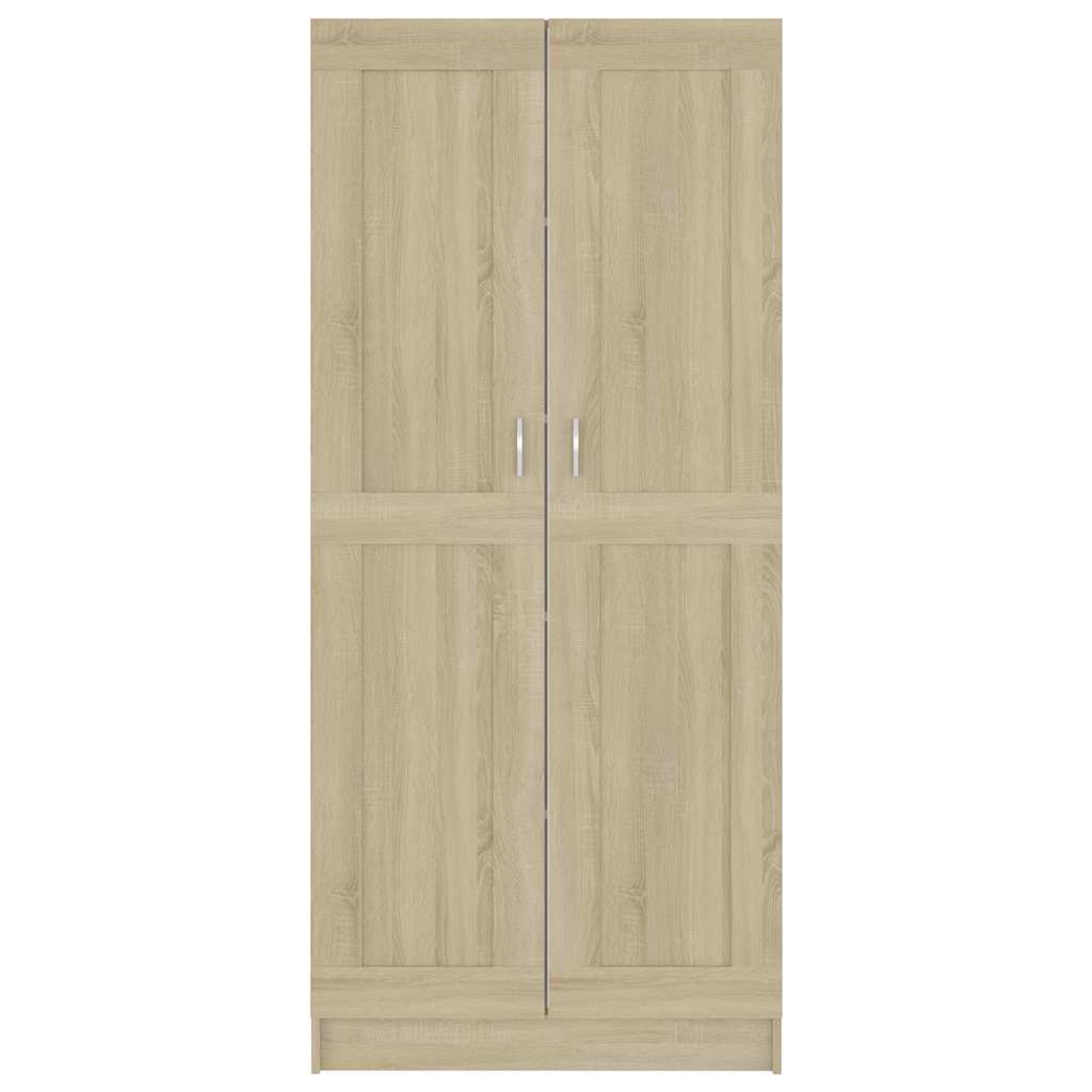 Bibliothèque 82,5X30,5X185,5 Cm Bois D'ingénierie