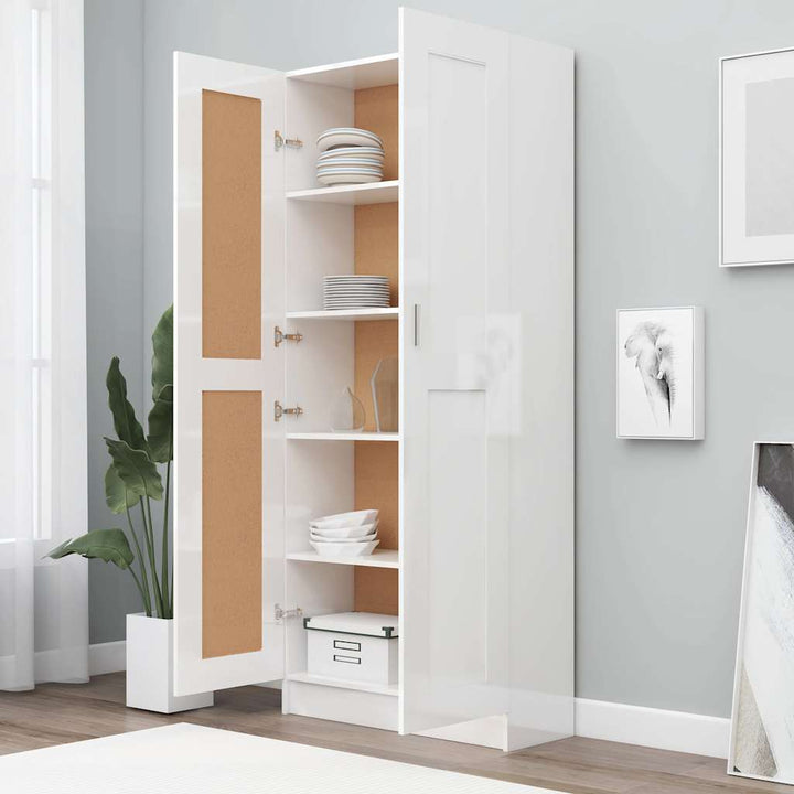 Bibliothèque 82,5X30,5X185,5Cm Bois D'ingénierie