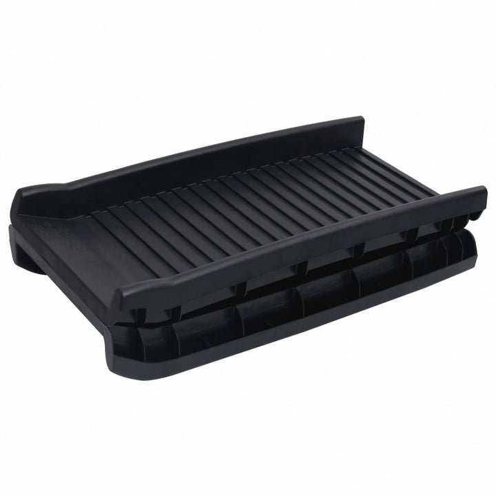 Rampe De Voiture Pliable Pour Chiens Noir 155,5X40X15,5 Cm