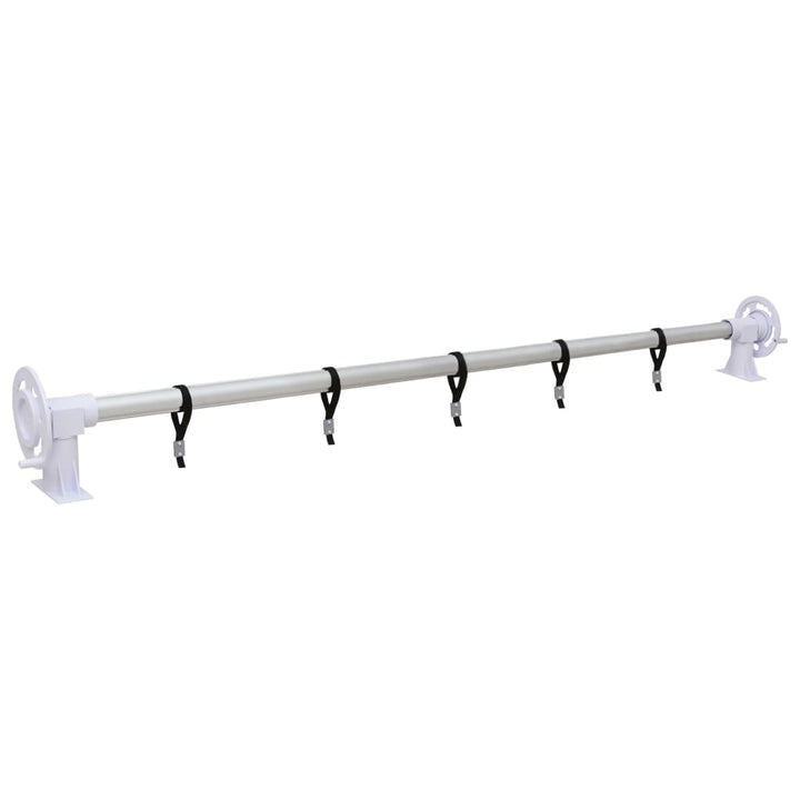 Rouleau De Couverture De Piscine Avec Base En Plastique