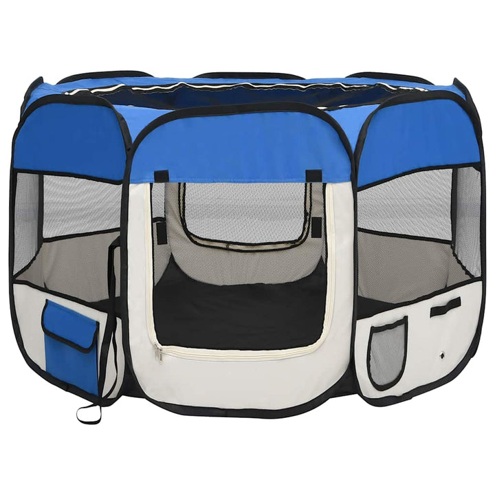 Parc Pour Chiens Pliable Avec Sac De Transport