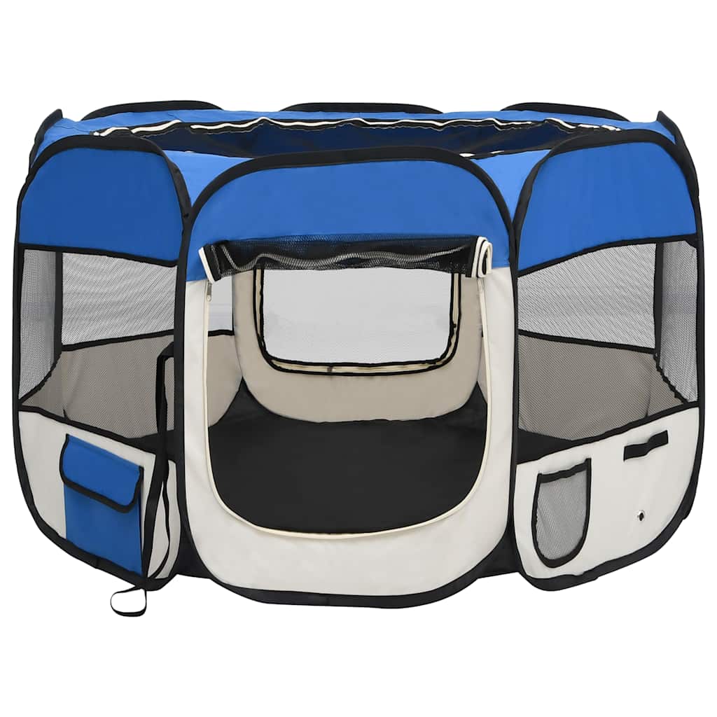Parc Pour Chiens Pliable Avec Sac De Transport