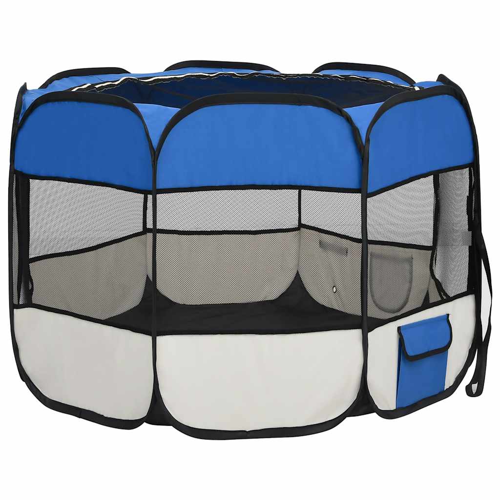 Parc Pour Chiens Pliable Avec Sac De Transport