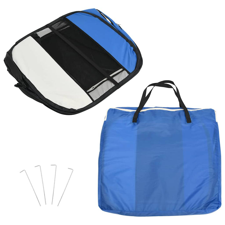 Parc Pour Chiens Pliable Avec Sac De Transport