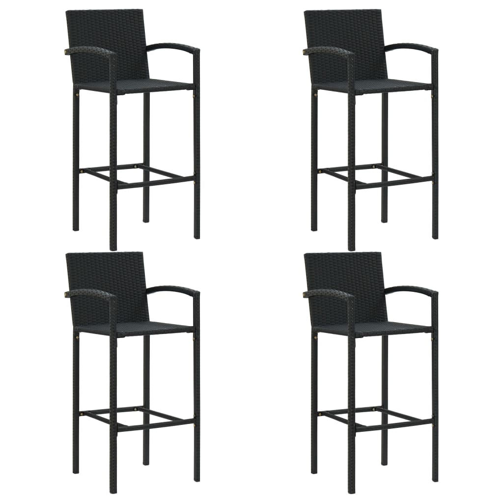 Ensemble De Bar De Jardin 5 Pcs
