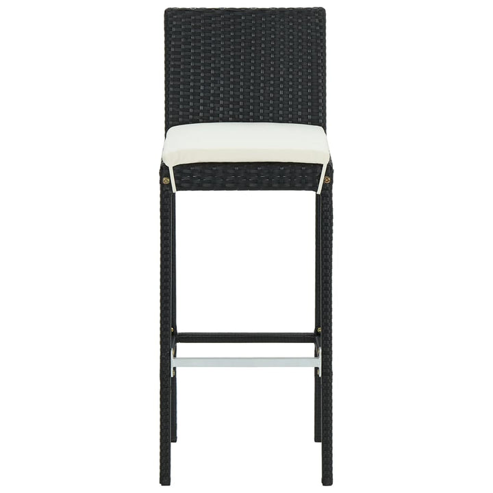 Ensemble De Bar De Jardin Avec Coussins 5 Pcs