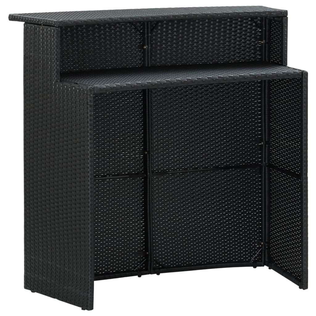 Ensemble De Bar De Jardin Avec Coussins 5 Pcs