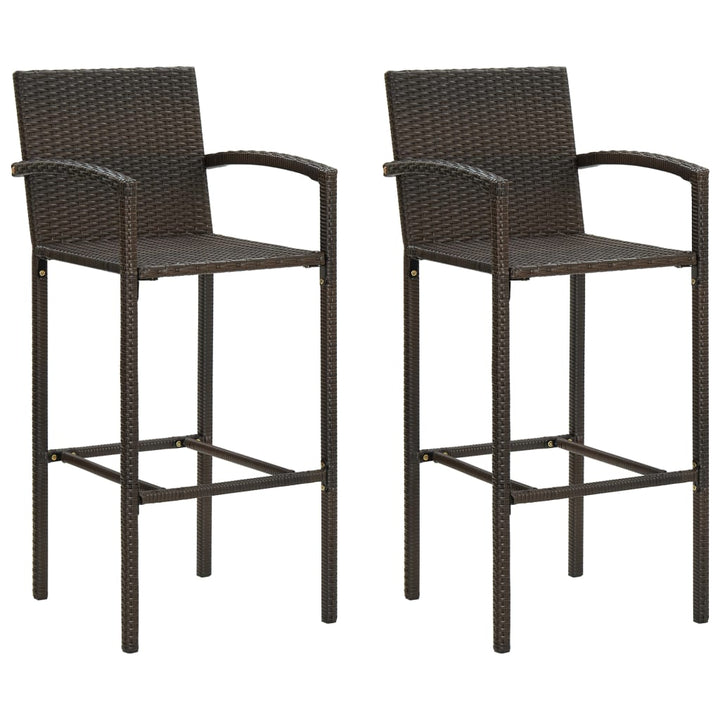 Ensemble De Bar De Jardin 3 Pcs