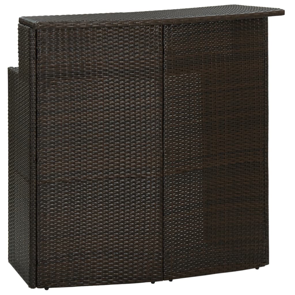 Ensemble De Bar De Jardin 3 Pcs