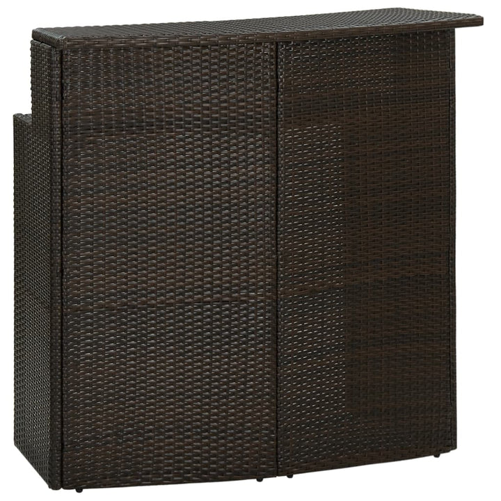 Ensemble De Bar De Jardin 3 Pcs